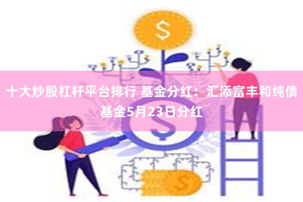 十大炒股杠杆平台排行 基金分红：汇添富丰和纯债基金5月23日分红